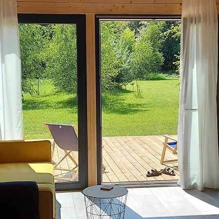 Dom Nad Stawem Villa Wielgie Exterior photo